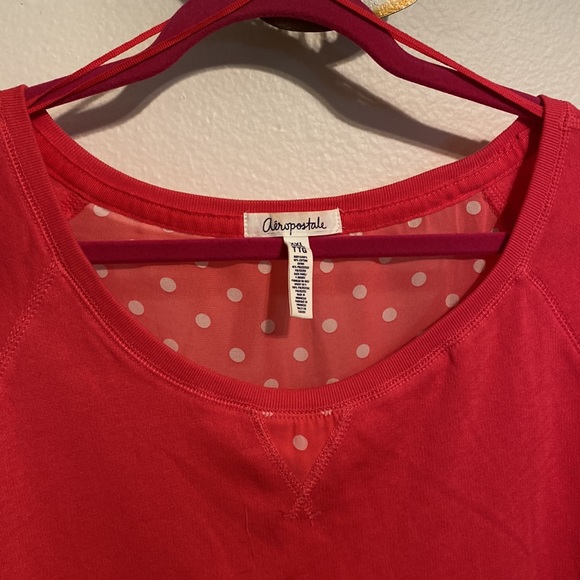AEROPOSTALE Pink blouse Size XXL - Picture 3 of 3